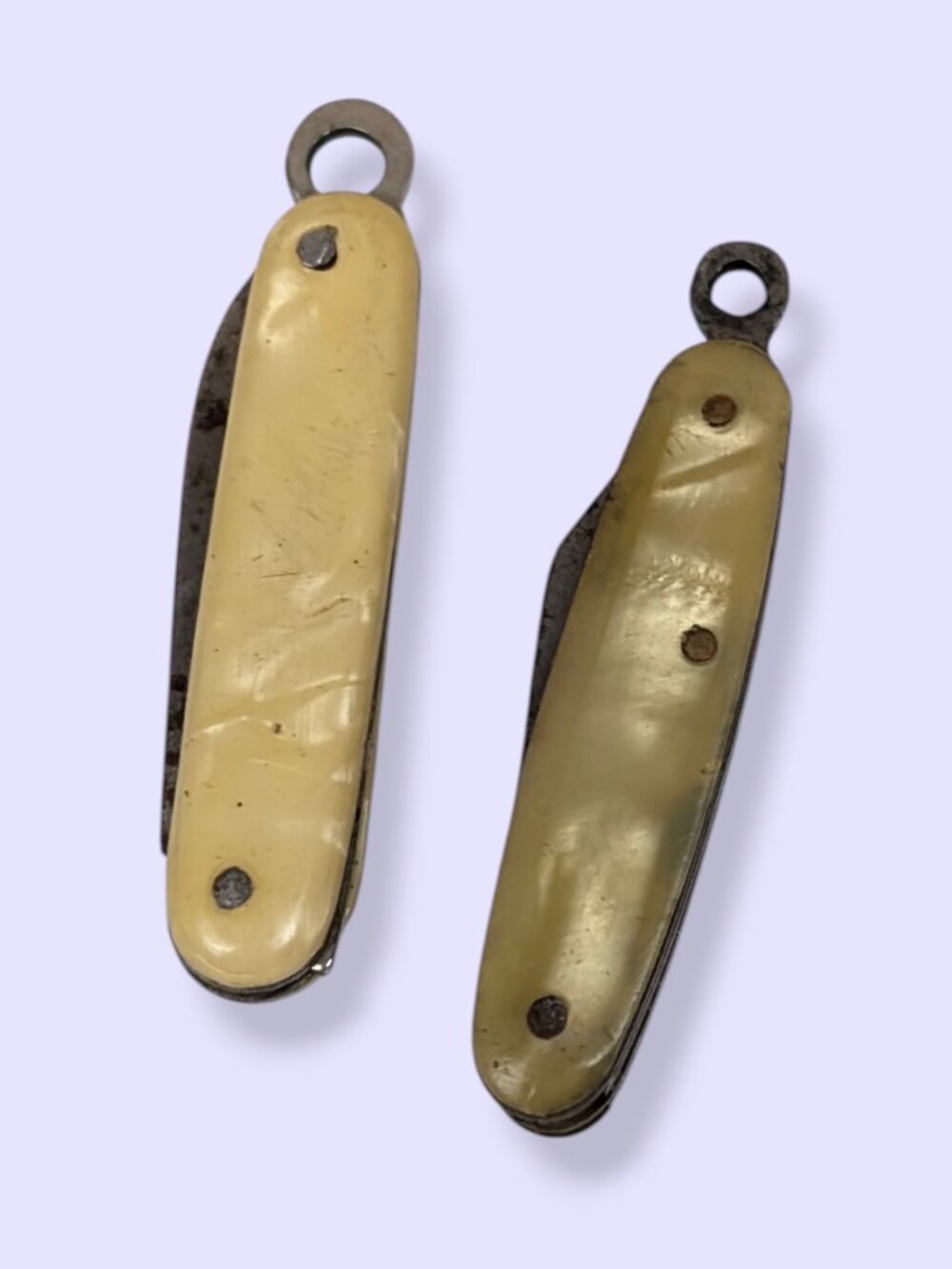Pair of Vintage German Celluloid Pocket/Pen Knives